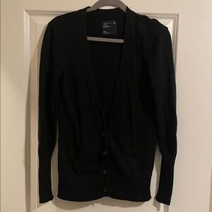 American Eagle Outfitters Classic Black Cardigan